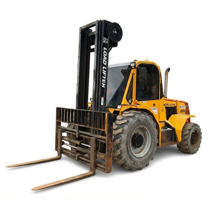 8,000 lb Rough Terrain Forklift (Diesel)