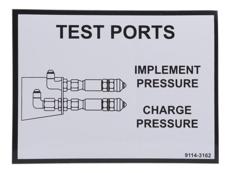 91143162 | DECAL - TEST PORT