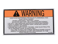 91143284 | DECAL - WARNING