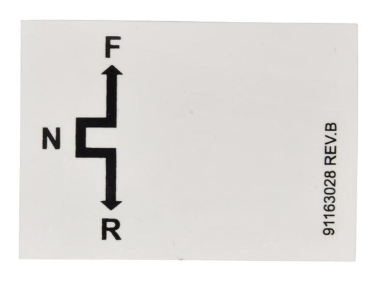 91163028 | DECAL - SHIFTER