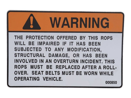 91164094 | ROPS DECAL