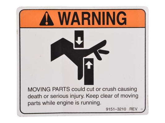 91513210 | WARNING DECAL