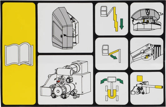 AU2196 | DECAL,EMERGENCY CONTROLS
