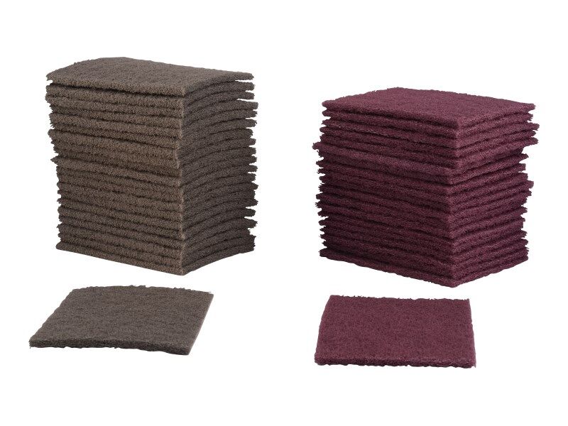 GN02000DA | GN-SCRUB PADS,20EA MAROON/GREY