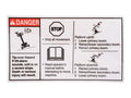 GN133236 | GN-DECAL, TIPOVER DANGER