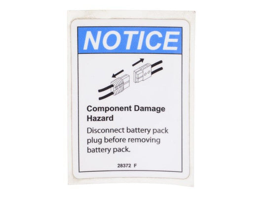 GN28372 | GN-DECAL, NOTICE BATT CABLES
