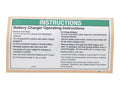 GN31785 | GN-NOTICE,CHARGER INSTRUCT