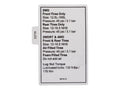 GN32719 | GN-DECAL, NOTICE, TIRE PRESS