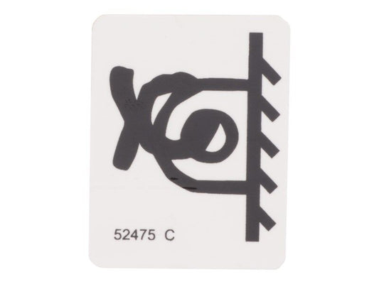 GN52475 | GN-LABEL,TRANSPORT TIEDOWN