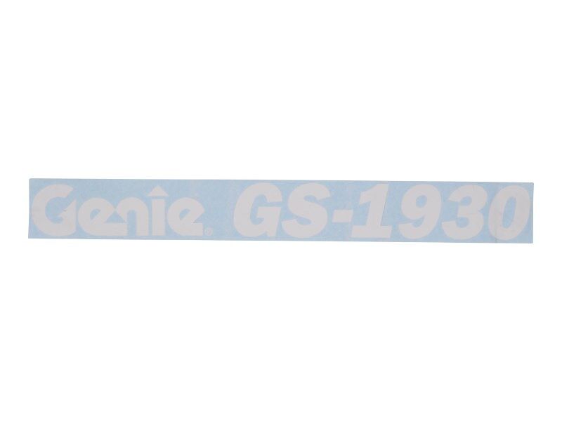 GN62054 | DECAL,GENIE GS-1930