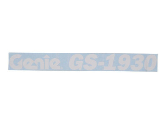 GN62054 | DECAL,GENIE GS-1930