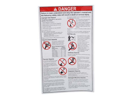 GN97890 | GN-GEN SAFETY RULES