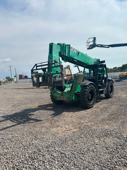10,000 lb telehandler reach forklift wheel and tire system.