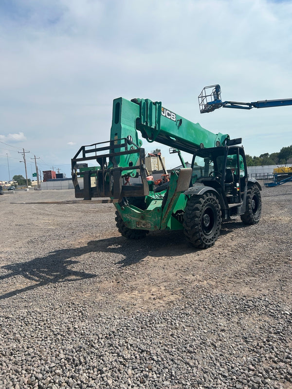 10,000 lb telehandler reach forklift wheel and tire system.
