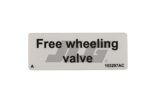 SJ103297 | SJ-FREE WHEEL DECAL