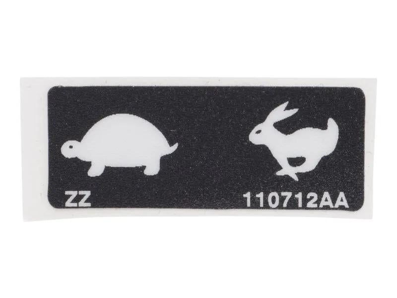 SJ110712 | LABEL, HI/LOW RANGE