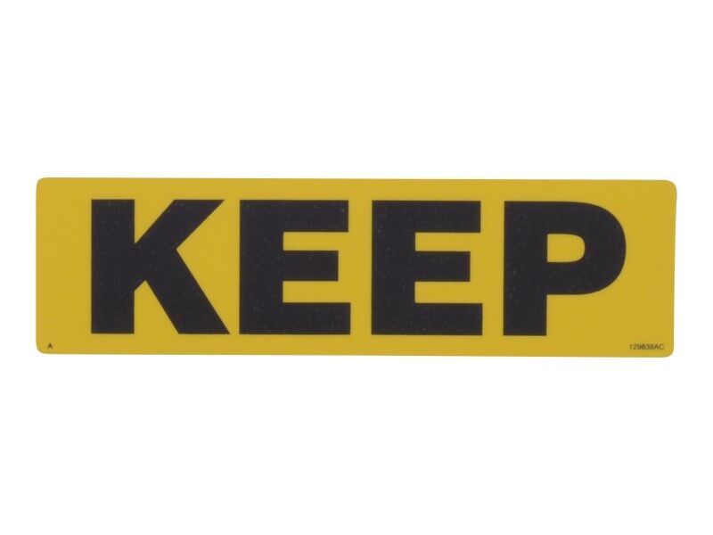 SJ129838 | SJ-DECAL, KEEP