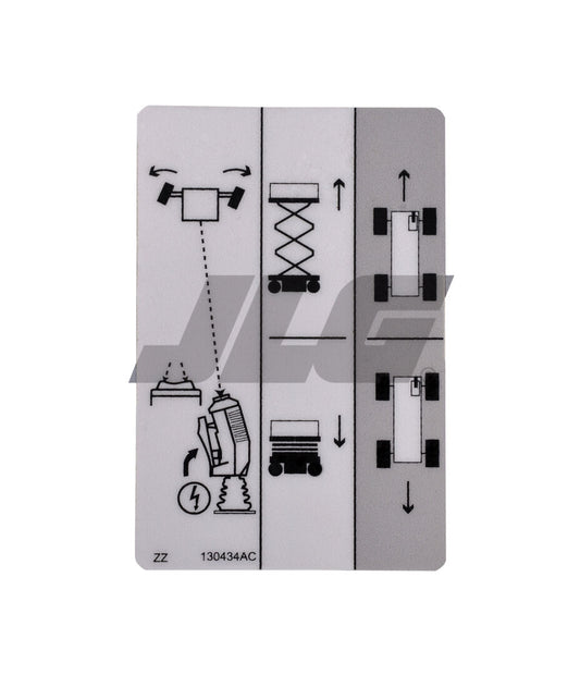 SJ130434 | SJ-DECAL, CONTROL UP/DOWN