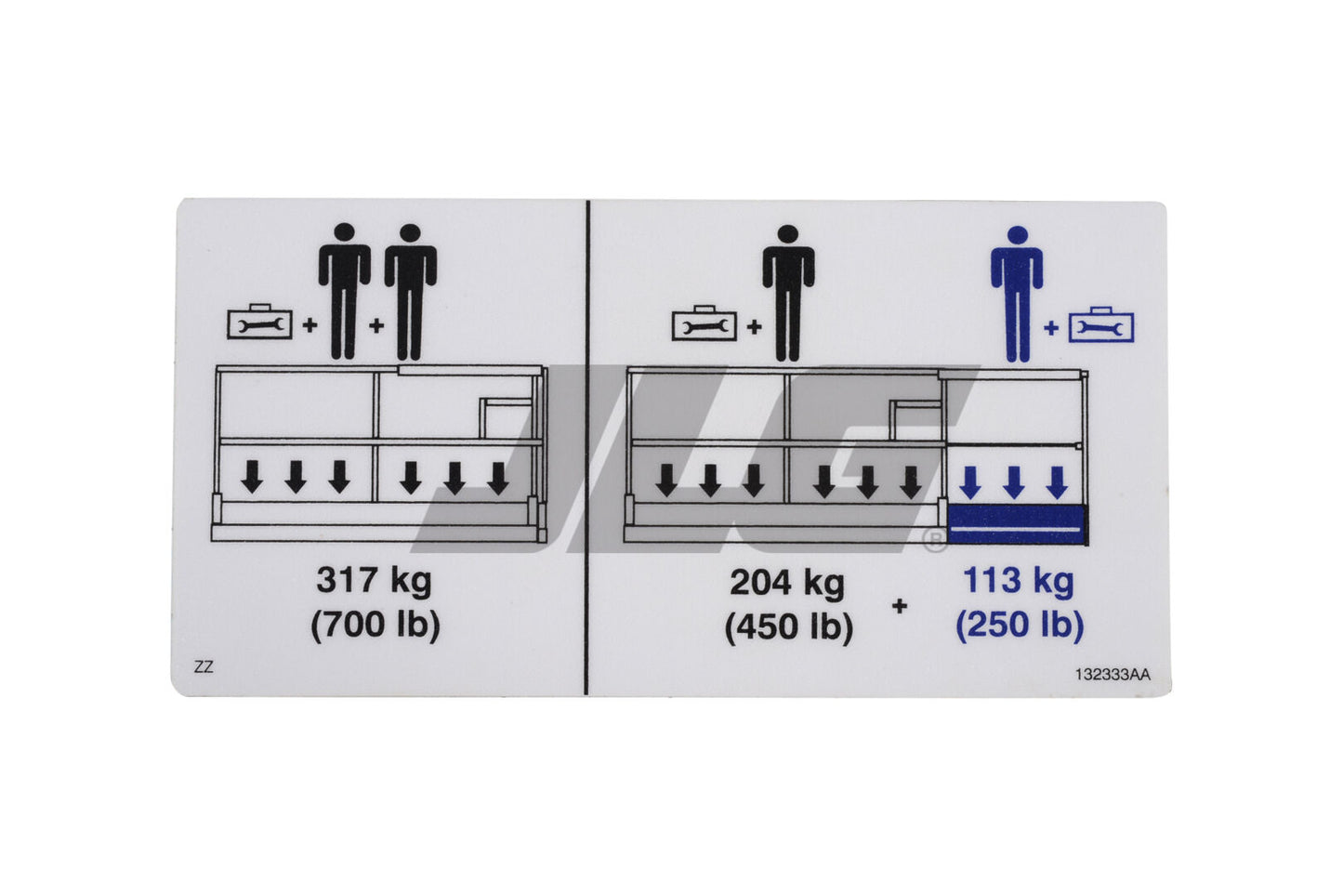 SJ132333 | SJ-DECAL, CAPACITY