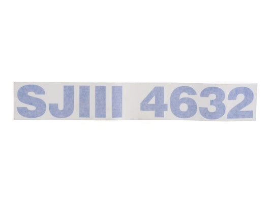 SJ132376 | LABEL, SJIII 4632 PICTORIAL