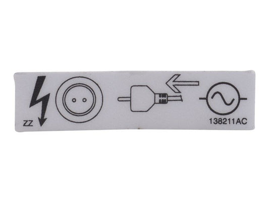 SJ138211 | SJ-DECAL, AC SUPPLY HERE