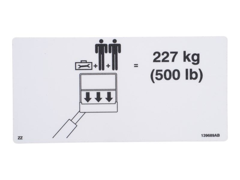 SJ139689 | LABEL VL PLATFORM CAPACITY