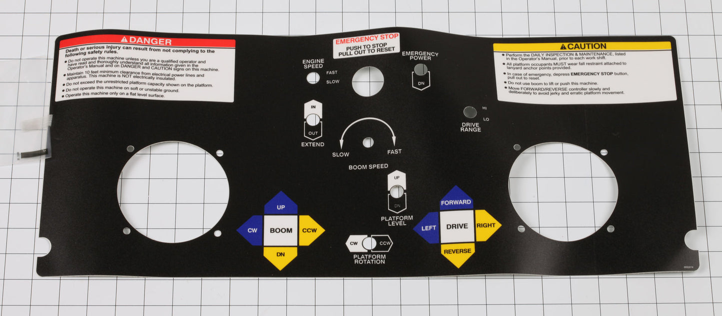 SN0082014 | SN-DECAL,CONTROL BOX