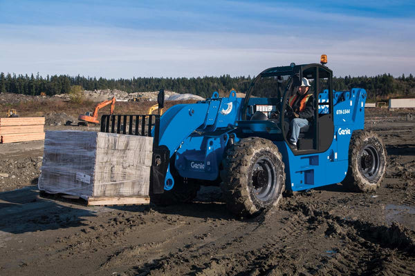 15,000 lb capacity telehandler rental, a heavy-duty reach forklift.