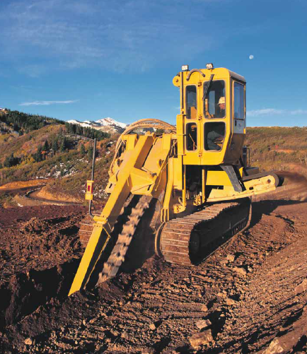 Trencher rental in Utah