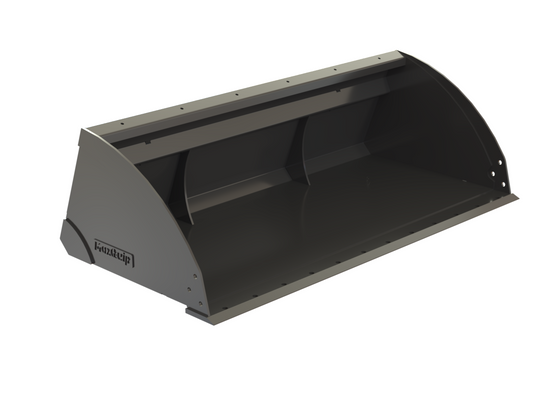 70014518 | 72" Heavy Duty Low Profile Extended Lip Utility Bucket w/ Welded on Edge