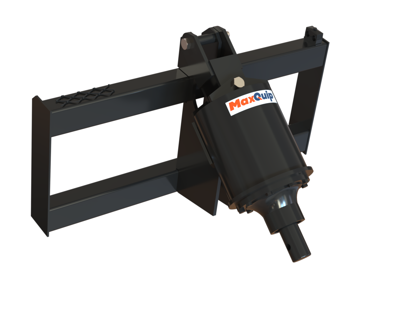70014510 | Skid Steer/Mini Ex Auger Planentary Drive Unit w/mount, hoses and couplers