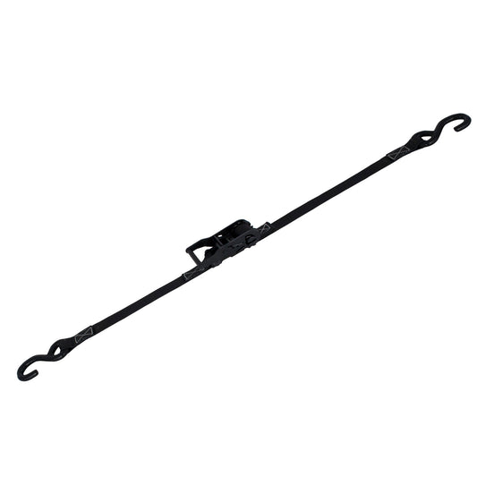70053511 | 1" x 12' RATCHET STRAP W/VINYL COATED S HOOKS