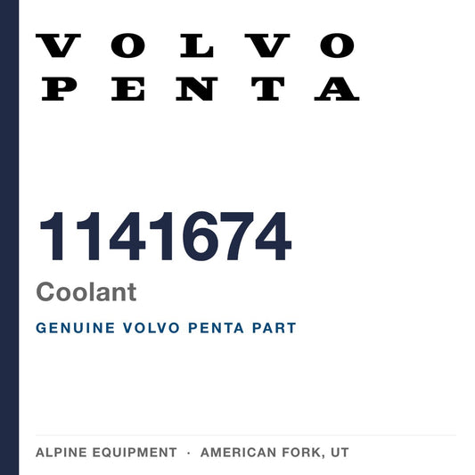 Volvo Penta 1141674 Coolant — genuine part from Alpine Equipment, American Fork UT