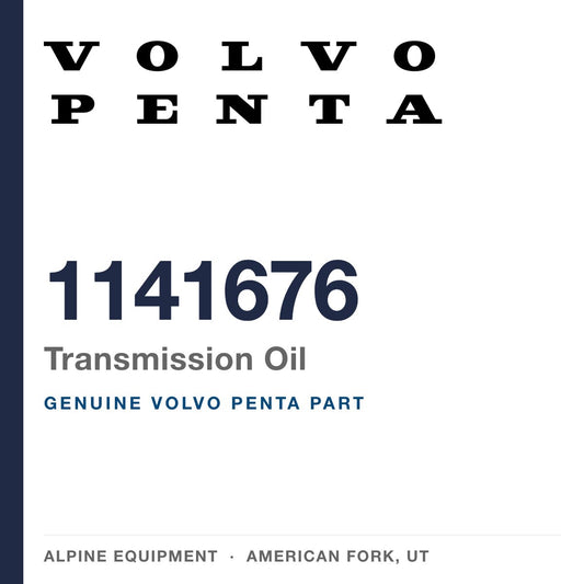 Volvo Penta 1141676 Transmission Oil — genuine part from Alpine Equipment, American Fork UT