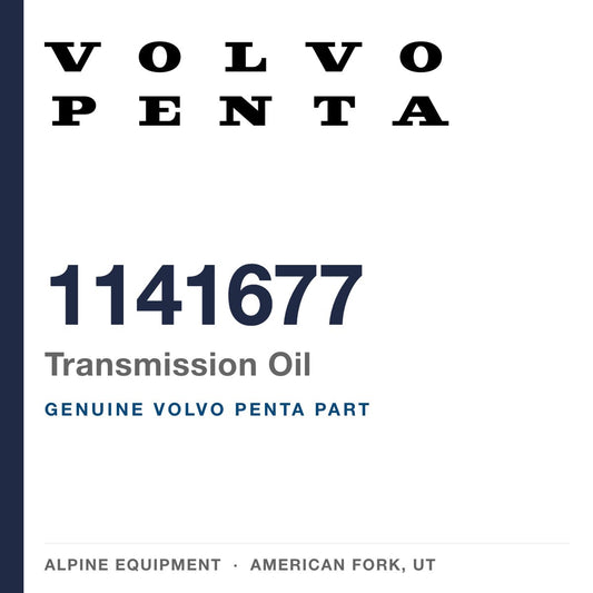 Volvo Penta 1141677 Transmission Oil — genuine part from Alpine Equipment, American Fork UT