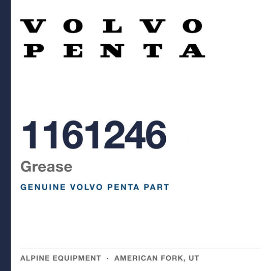 Volvo Penta 1161246 Grease — genuine part from Alpine Equipment, American Fork UT