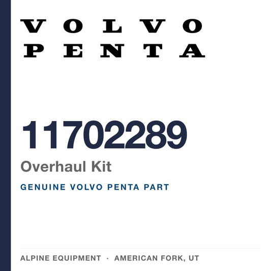Volvo Penta 11702289 Overhaul Kit — genuine part from Alpine Equipment, American Fork UT