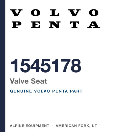 Volvo Penta 1545178 Valve Seat — genuine part from Alpine Equipment, American Fork UT