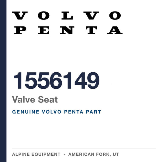 Volvo Penta 1556149 Valve Seat — genuine part from Alpine Equipment, American Fork UT