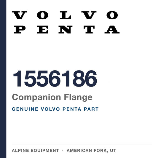 Volvo Penta 1556186 Companion Flange — genuine part from Alpine Equipment, American Fork UT