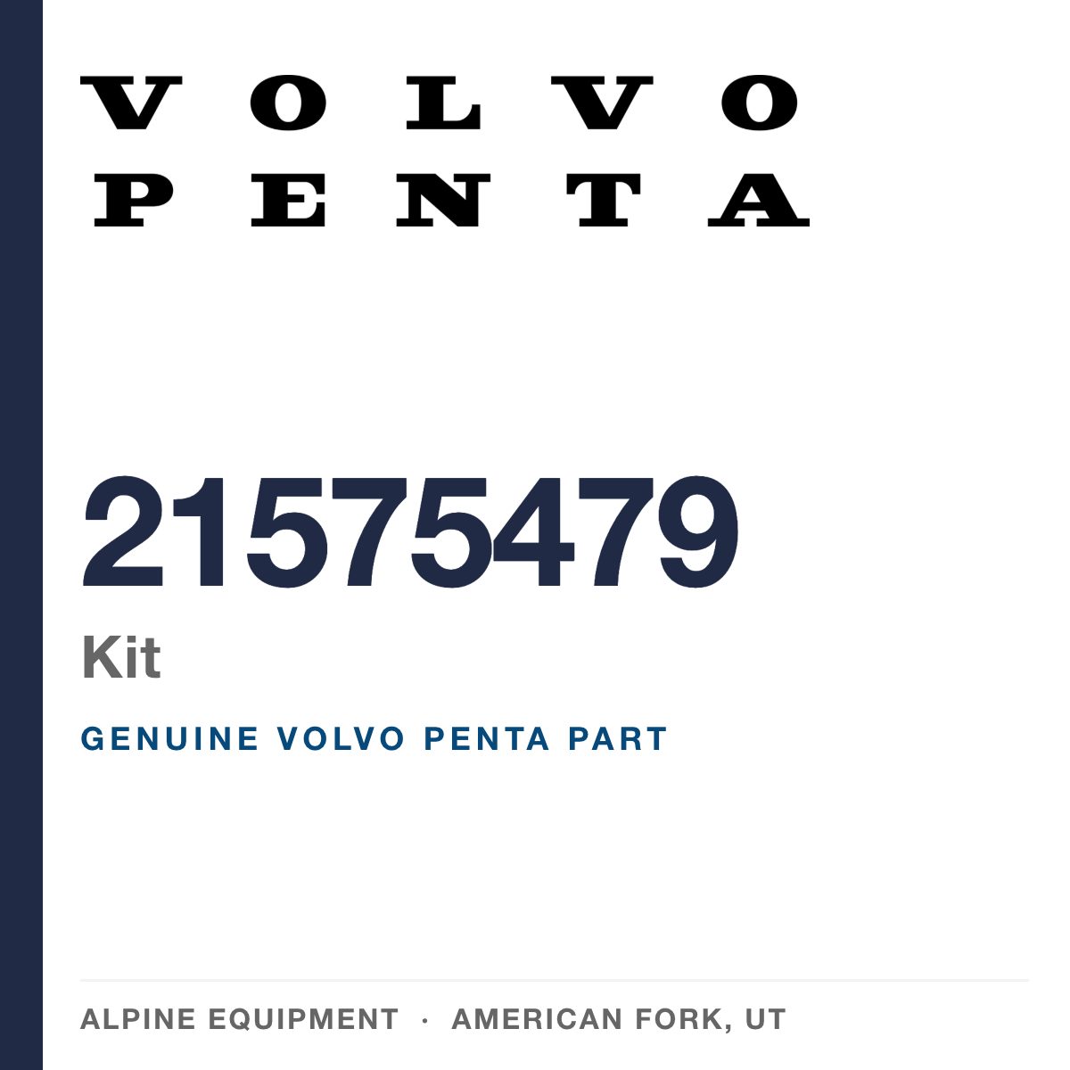 Volvo Penta 21575479 Kit — genuine part from Alpine Equipment, American Fork UT