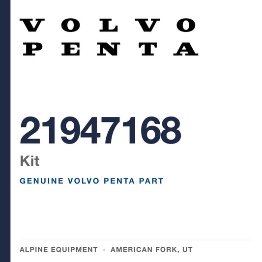Volvo Penta 21947168 Kit — genuine part from Alpine Equipment, American Fork UT