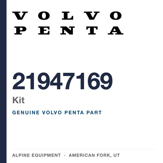 Volvo Penta 21947169 Kit — genuine part from Alpine Equipment, American Fork UT