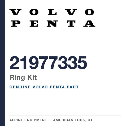 Volvo Penta 21977335 Ring Kit — genuine part from Alpine Equipment, American Fork UT