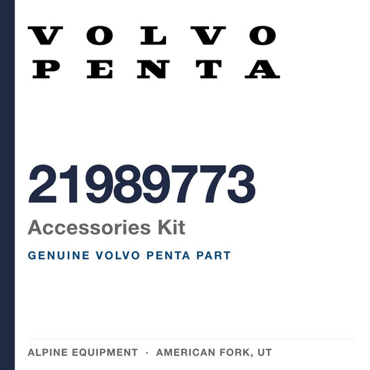 Volvo Penta 21989773 Accessories Kit — genuine part from Alpine Equipment, American Fork UT